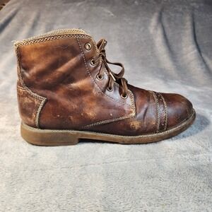 Bed Stu Boots Mens 11.5 Brown Leather Leonardo Hand Made